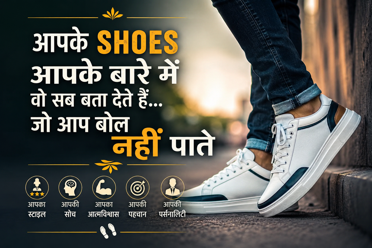 आपके जूते आपकी पर्सनैलिटी